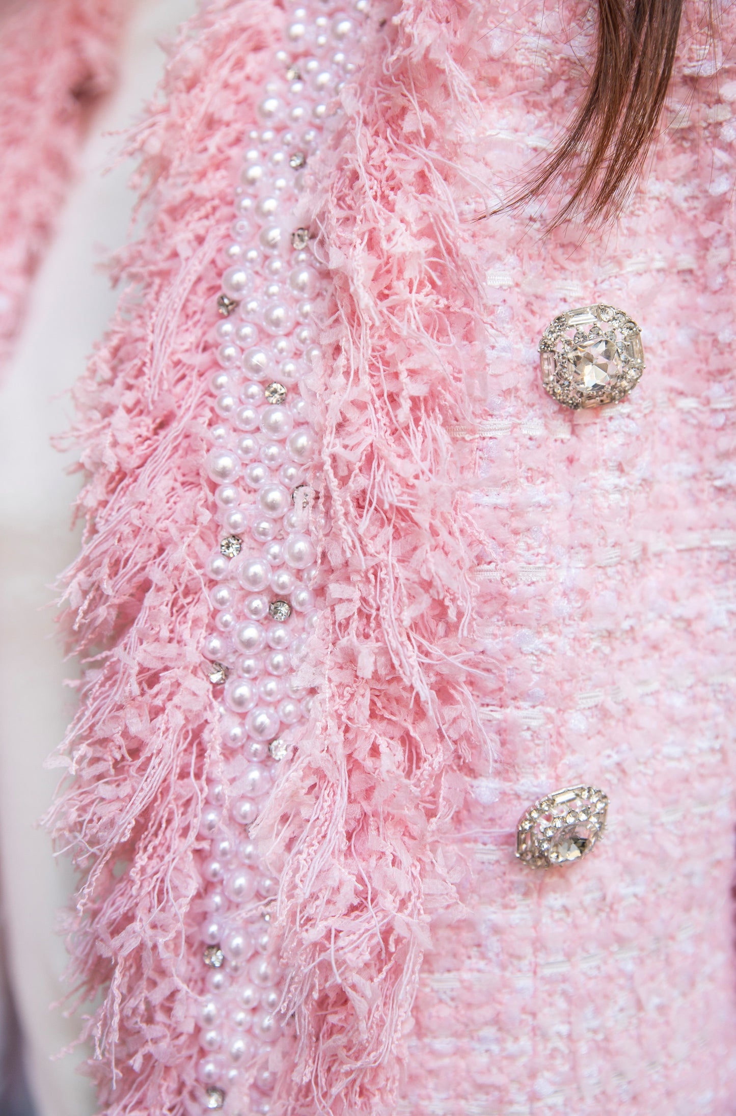 Pink Tweed Jacket